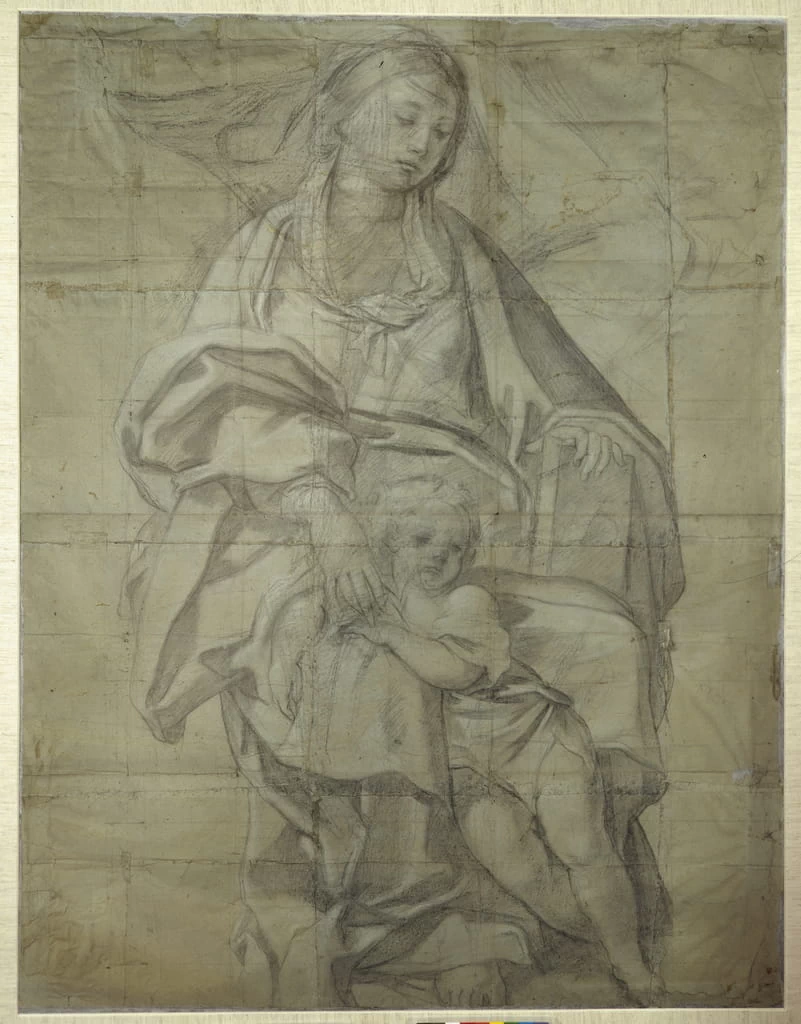 Domenico Zampieri detto Domenichino - 229, Madonna e Bambino, The Devonshire Collections, Chatsworth